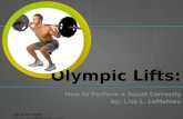 Olympic Lifts: