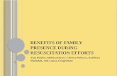 Benefits of Family Presence During Resuscitation Efforts