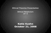 Ethical Theories Presentation Ethical Relativism LP: 5