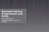 Baseball Hitting Progression and Drills