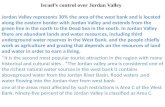 Israel’s control over Jordan Valley