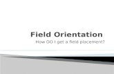 Field Orientation