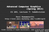 Advanced  Computer Graphics                     (Spring 2013)