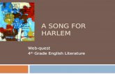 A Song for Harlem