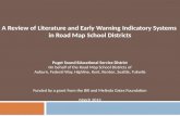 A  Review of Literature and Early  Warning Indicatory Systems  in Road Map School Districts