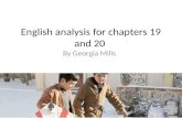 English analysis for chapters 19 and 20