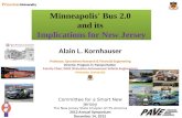 Minneapolis' Bus 2.0  and  its  Implications for  New Jersey