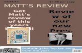 Matt’s Review