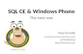 SQL CE & Windows Phone