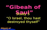 “Gibeah of Saul”