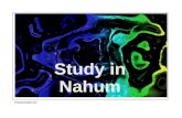 Study in Nahum