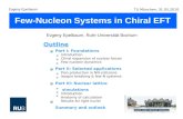 Few-Nucleon Systems in  Chiral  EFT