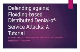 Defending against Flooding-based Distributed Denial-of-Service Attacks: A Tutorial
