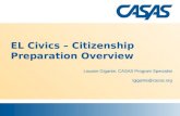 EL Civics – Citizenship Preparation Overview