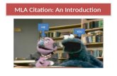 MLA Citation: An Introduction