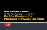 On the Design of a Photonic Network-on-Chip