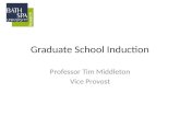 Graduate School Induction