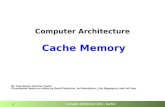 Computer Architecture Cache Memory