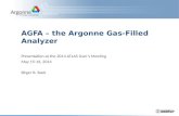 AGFA – the Argonne Gas-Filled Analyzer