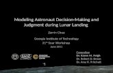 Modeling Astronaut Decision-Making and Judgment during Lunar Landing