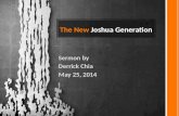 The New  Joshua Generation