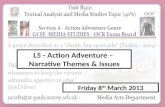 L5  - Action Adventure –  Narrative Themes & Issues