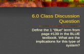 6.0 Class Discussion Question