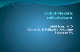 End-of-life  care: Palliative  care