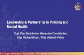 Leadership & Partnership in Policing and Mental Health