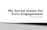 My Social Vision for Civic Engagement