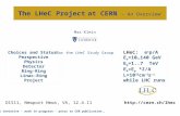 T he  LHeC Project at CERN  – An Overview *
