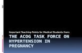 The ACOG Task force on hypertension in pregnancy