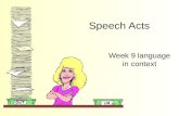 Speech  Acts