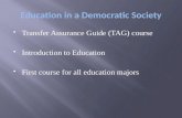 Education in a Democratic Society
