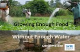 Growing Enough Food Without Enough Water
