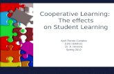 Cooperative Learning:  The effects on Student Learning
