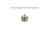 Maine Board of Tax Appeals