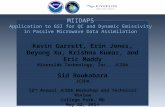 MIIDAPS Application to GSI for QC and Dynamic Emissivity in Passive Microwave Data Assimilation