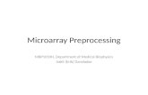 Microarray Preprocessing