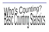 Basic Counting Statistics