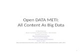 Open DATA METI: All Content As Big Data