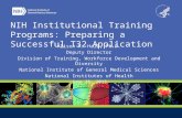 NIH Institutional Training Programs: Preparing a Successful T32 Application