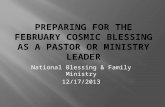 Preparing for the February Cosmic Blessing as a Pastor or Ministry Leader