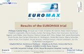 Results  of the EUROMAX trial