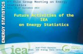 8 th  Oslo Group Meeting on Energy Statistics Baku, 24-27 September 2013