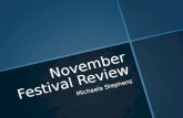November Festival Review
