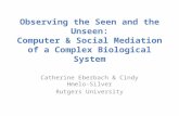Observing the Seen and the Unseen: Computer & Social Mediation of a Complex Biological System