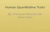 Human Quantitative Traits