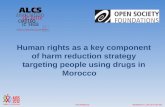 Drug use and Harm Reduction in Morocco