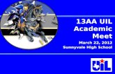 13AA UIL Academic Meet